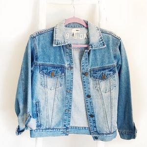 Amuse Society Outlands Denim Jacket.